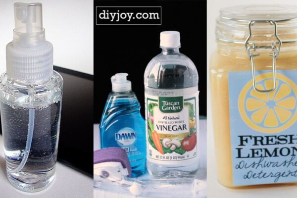 41 DIY Homemade Cleaner Recipes, homemade and freshly served
