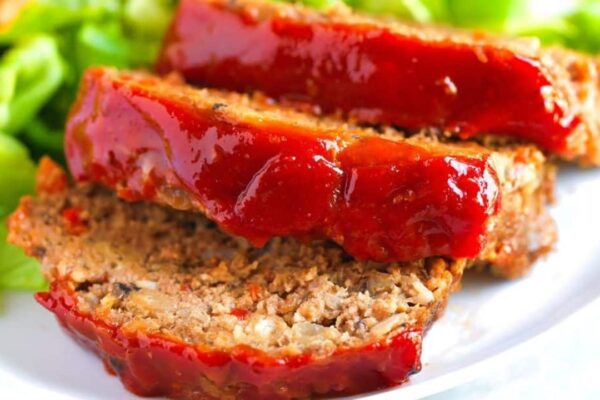 Best Meatloaf You’ll Ever Make, homemade and freshly served