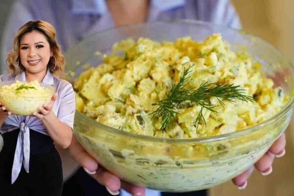 Best Potato Salad, homemade and freshly served
