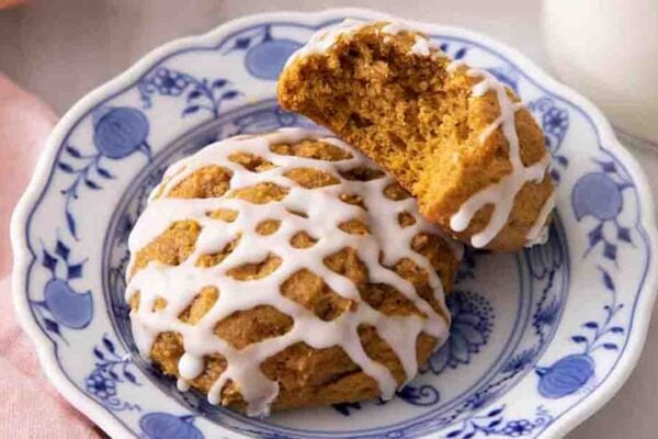 Best Pumpkin Cookies, homemade and freshly served