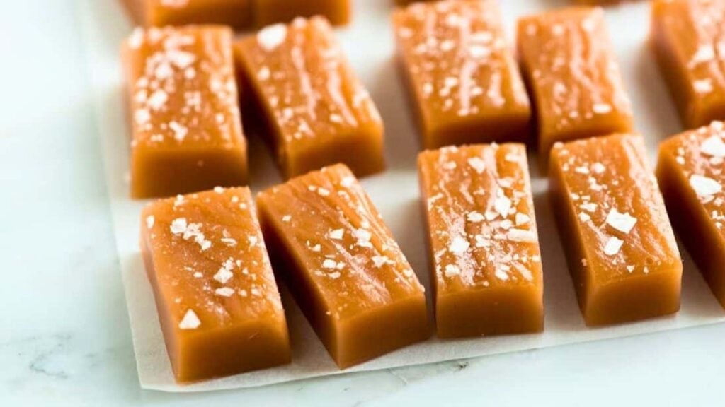 the Best Salted Caramels, homemade and freshly served