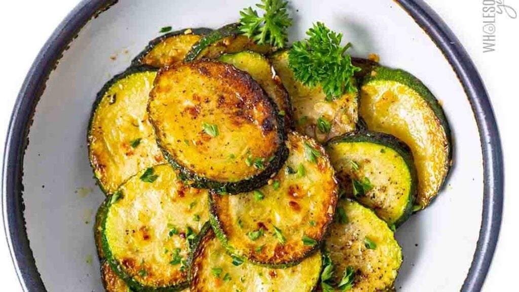 Best Sauteed Zucchini, homemade and freshly served
