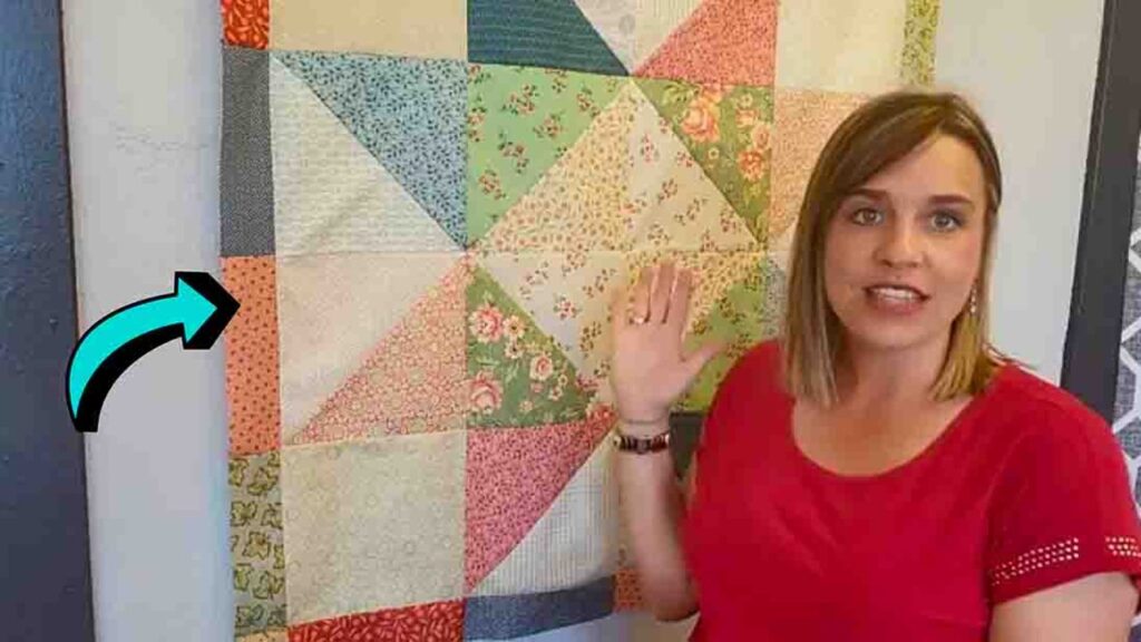 Finished Big Block Baby Quilt, a completed DIY project