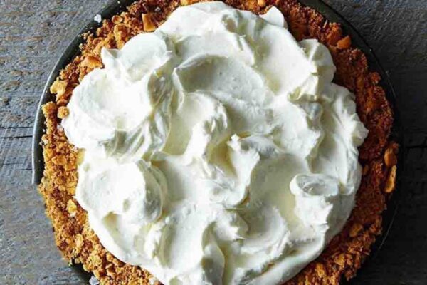 Bill Smith's Atlantic Beach Pie, homemade and freshly served