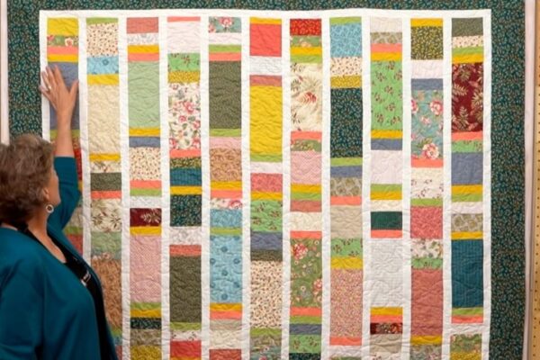 Finished Boardwalk Quilt by Jenny Doan, a completed DIY project
