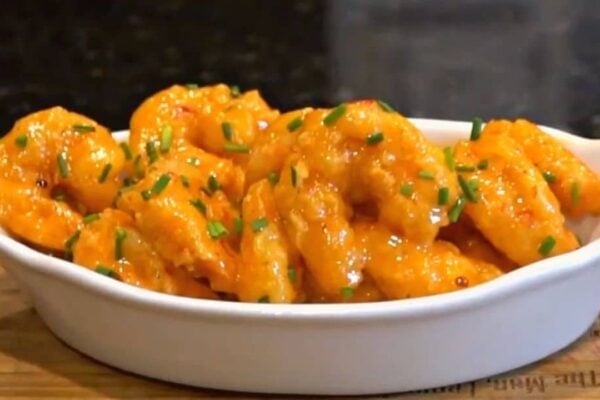 Bonefish Grill Copycat Bang Bang Shrimp, homemade and freshly served