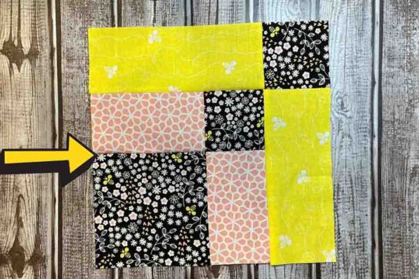 Finished Bonnie Quilt Block, a completed DIY project