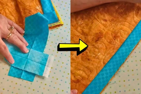 Finished Brilliant Last Binding Join For Your Quilt, a completed DIY project
