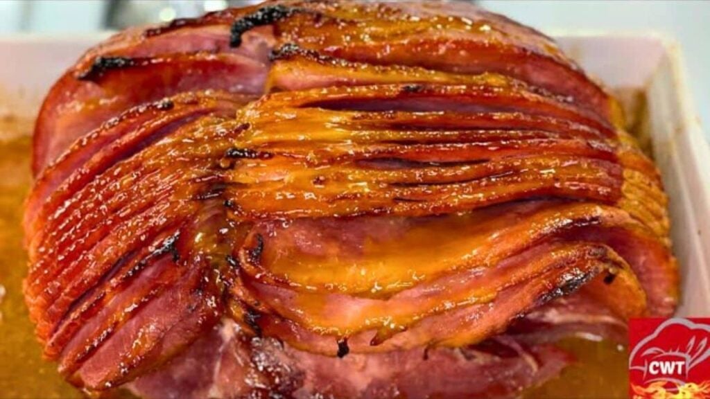 Brown Sugar Honey Glazed Ham