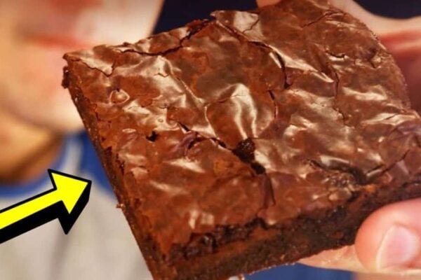 Browned Butter Brownies, homemade and freshly served