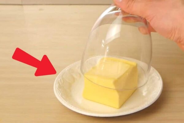 Butter Life Hack, homemade and freshly served