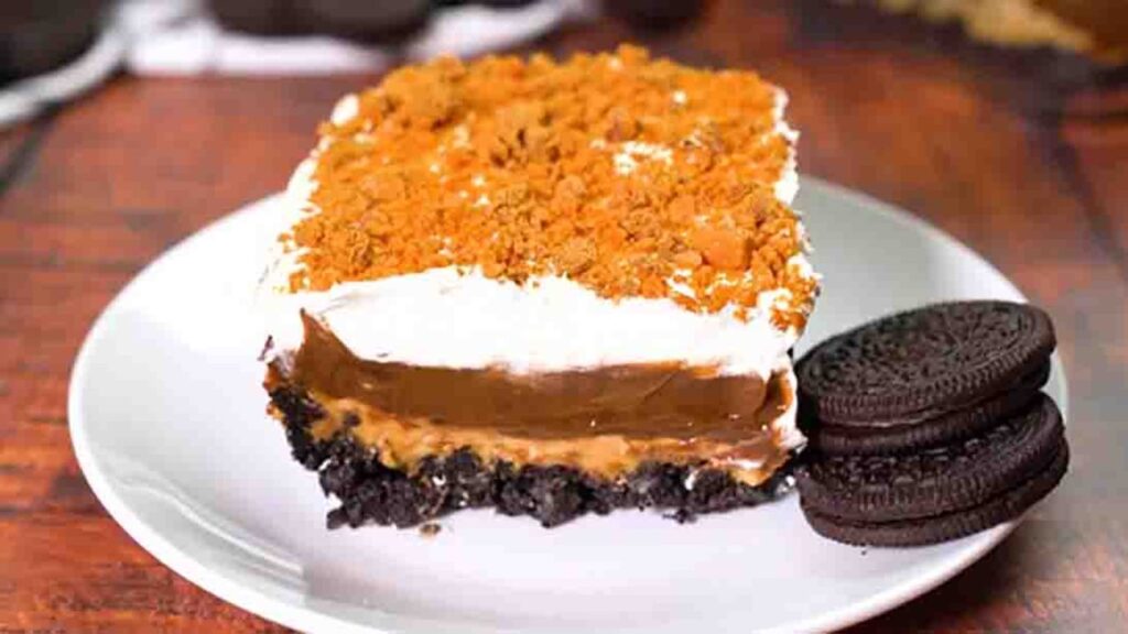 Butterfinger Lush, homemade and freshly served