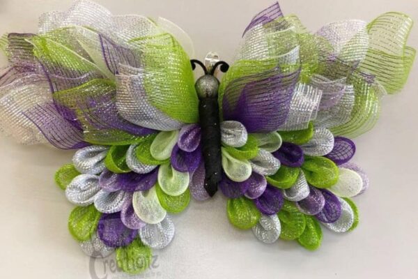 Butterfly Wreath, homemade and freshly served