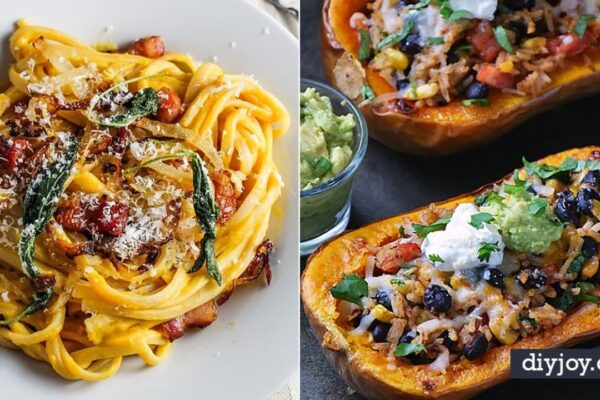 35 Butternut Squash Recipes, homemade and freshly served