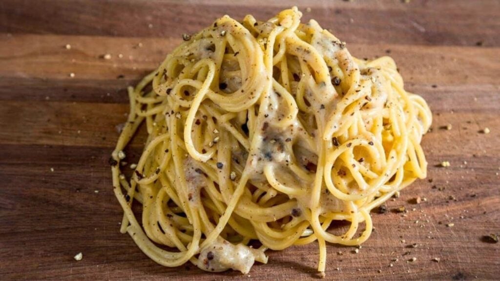 Award Winning Cacio E Pepe, homemade and freshly served