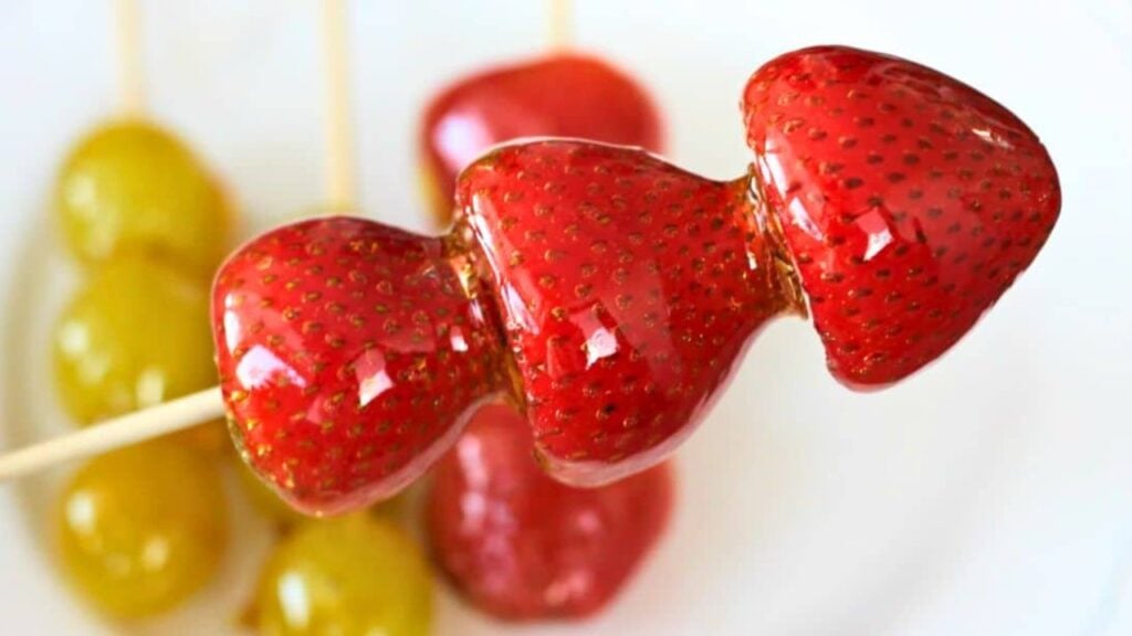 Candied Fruit, homemade and freshly served