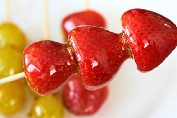 Candied Fruit, homemade and freshly served