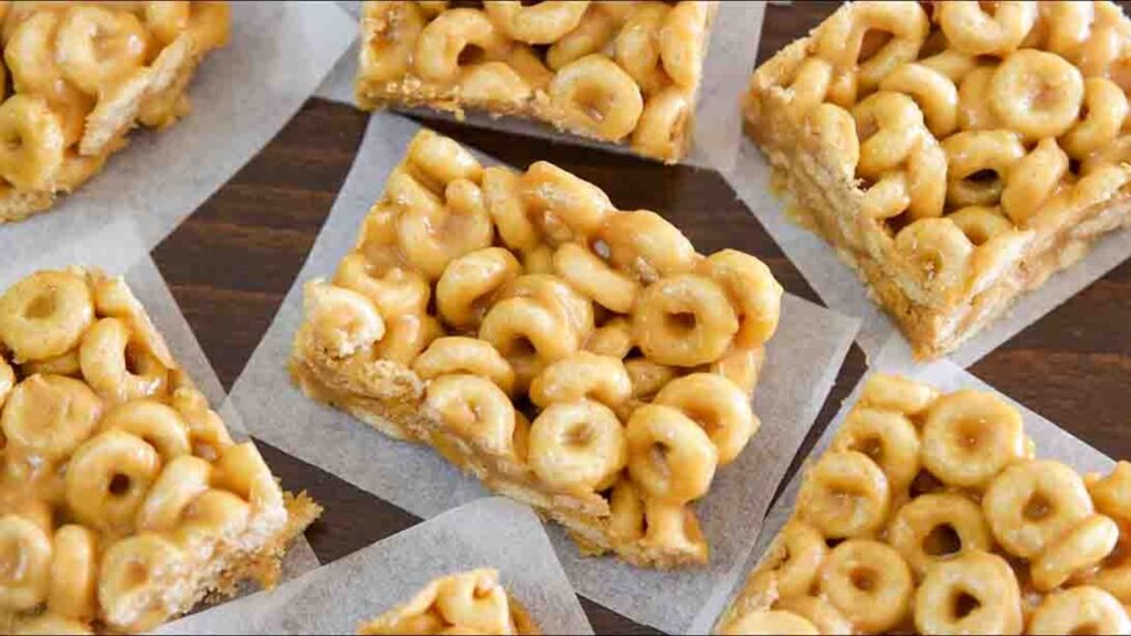 Easy Cereal Bars, homemade and freshly served