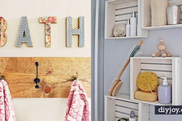 Finished 34 Cheap DIY Bathroom Decor, a completed DIY project
