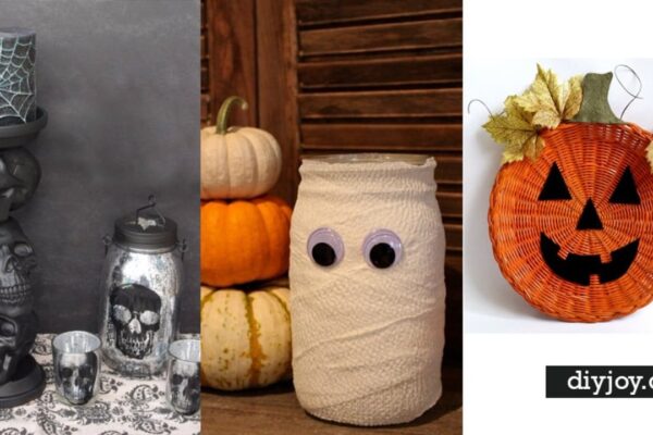 Finished 34 Inexpensive DIY Halloween Party Decor, a completed DIY project
