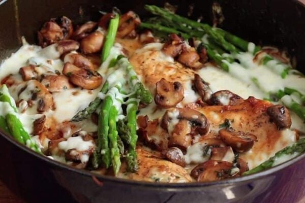 Cheesecake Factory Copycat Chicken Madeira, homemade and freshly served