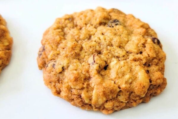 Chewy Oatmeal Cookies, homemade and freshly served
