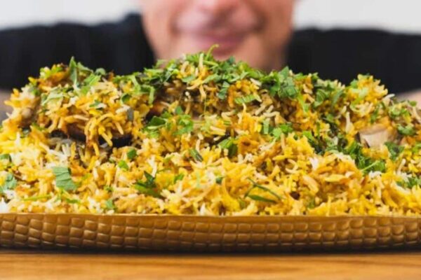 Chicken Biryani (Best Rice Dish Ever), homemade and freshly served