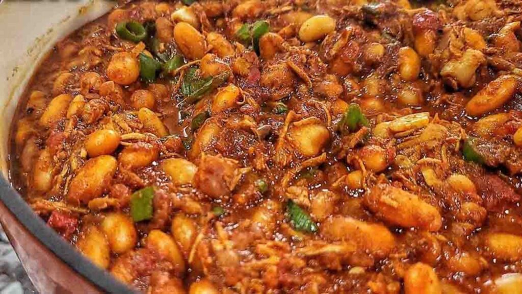 Chicken Chili, homemade and freshly served