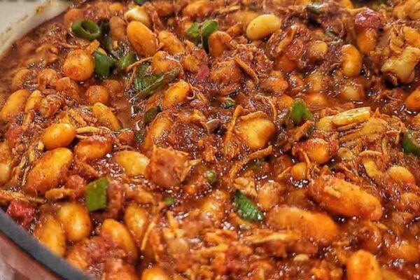 Chicken Chili, homemade and freshly served