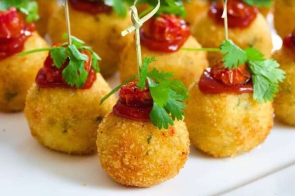 Easy and Delicious Chicken Croquettes, homemade and freshly served