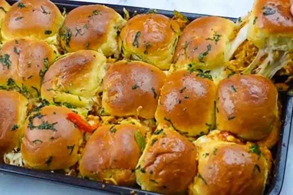 Chicken Tikka Sliders, homemade and freshly served