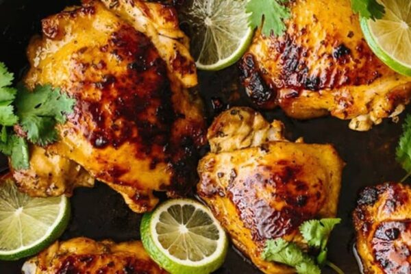 Cilantro Lime Chicken, homemade and freshly served