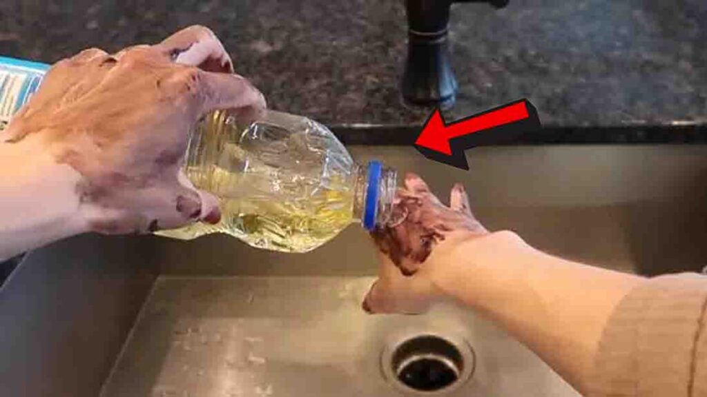 Finished How To Clean Grease from Hands Instantly without Soap, a completed DIY project