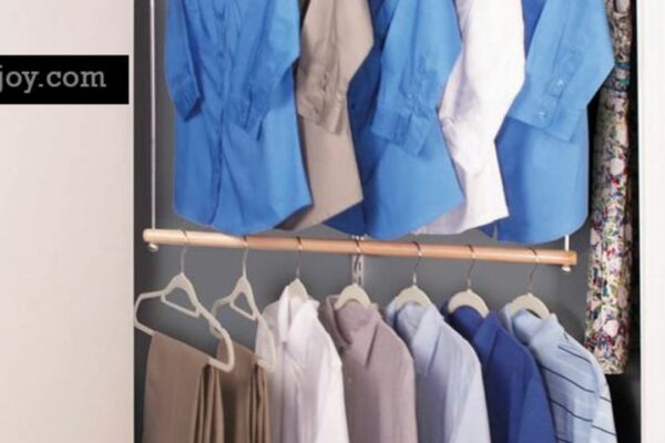 Organize Your Closet with More Hanging Space