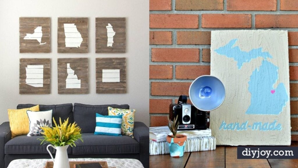 Finished 40 Cool State Crafts To Show Your Love For Where You Live, a completed DIY project