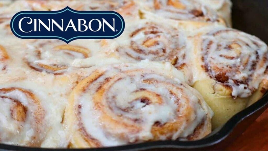 Copycat Cinnabon Cinnamon Rolls, homemade and freshly served