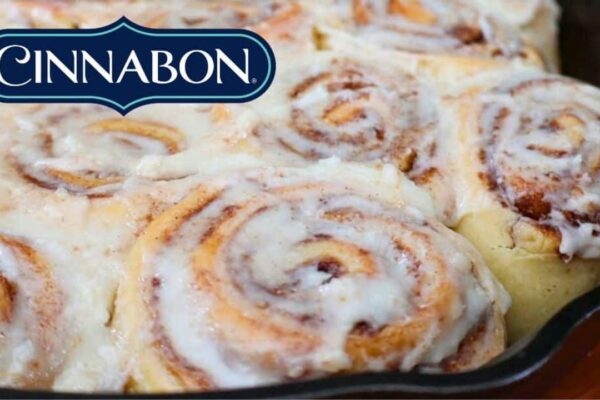 Copycat Cinnabon Cinnamon Rolls, homemade and freshly served