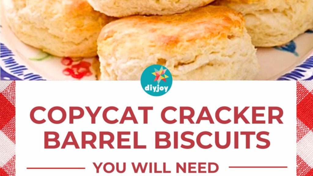 Copycat Cracker Barrel Biscuits, homemade and freshly served