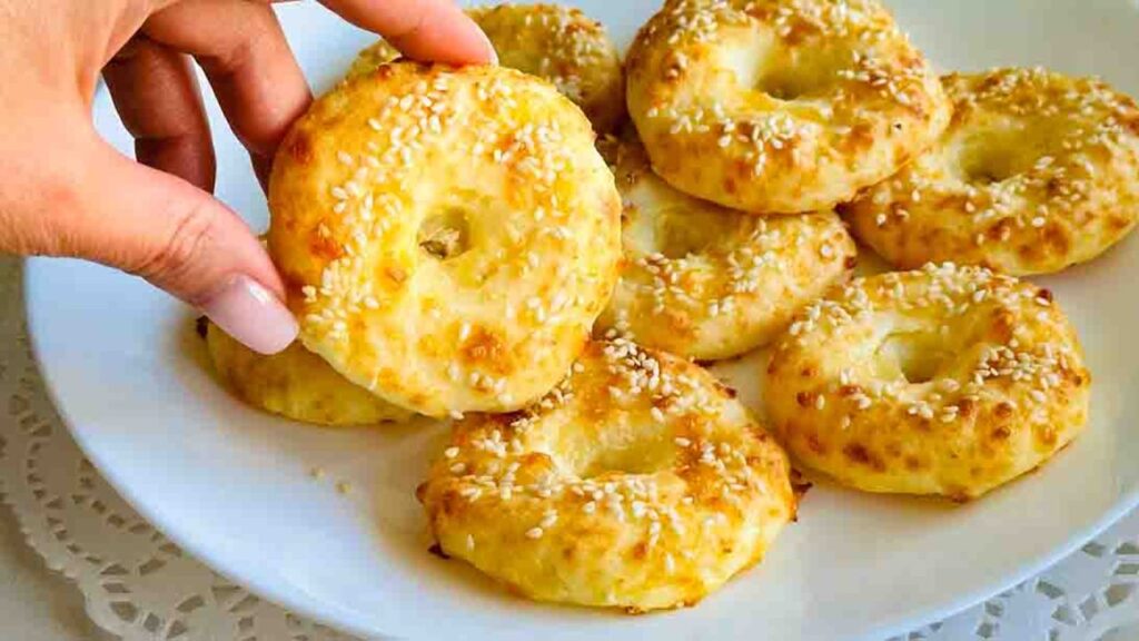 Cottage Cheese Bagels, homemade and freshly served