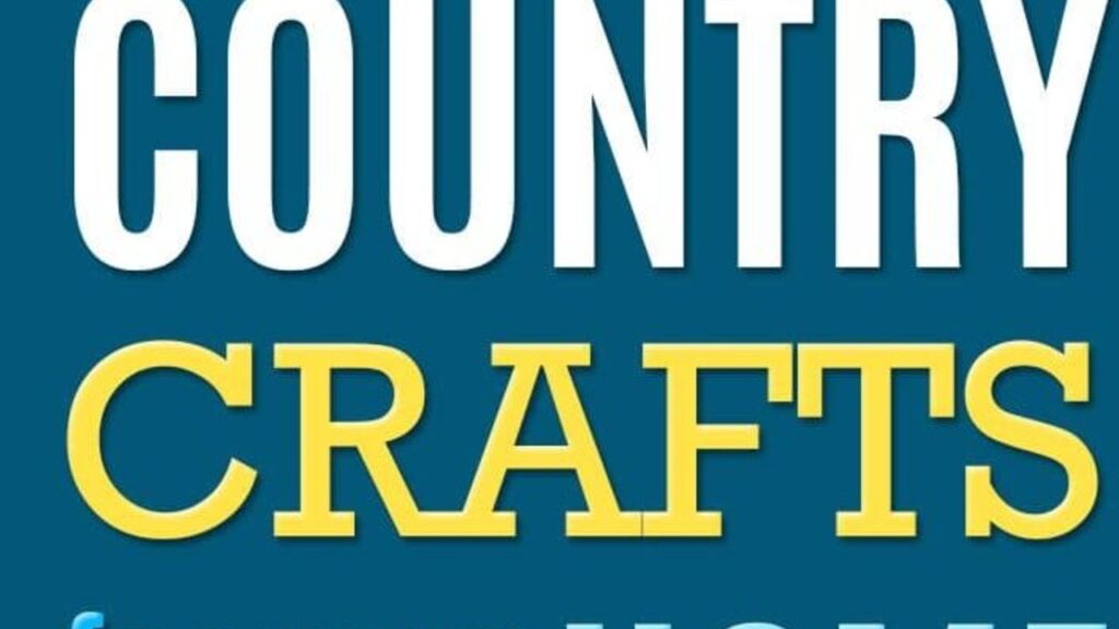 Finished 43 Best Country Crafts For Your Home, a completed DIY project