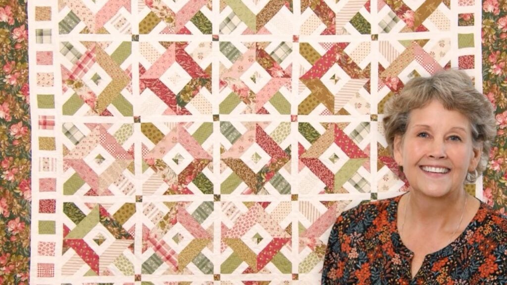 Finished Country Roads Quilt With Jenny Doan, a completed DIY project