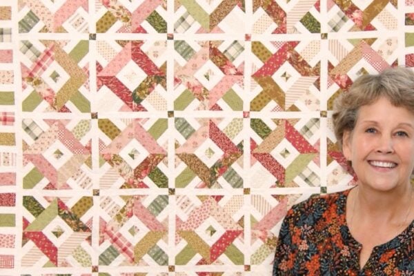 Finished Country Roads Quilt With Jenny Doan, a completed DIY project