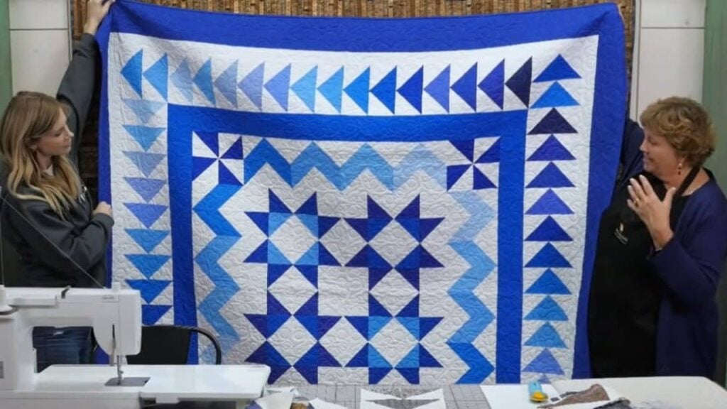 Finished Courtship Quilt With Jenny Doan, a completed DIY project