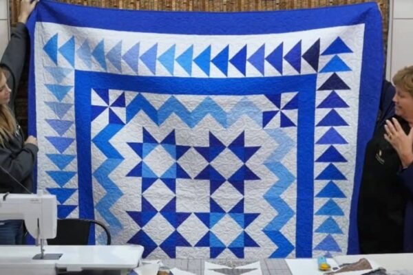 Finished Courtship Quilt With Jenny Doan, a completed DIY project