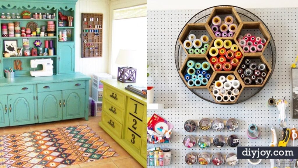 Finished 32 DIY To Make Your #CraftRoomGoals A Reality, a completed DIY project