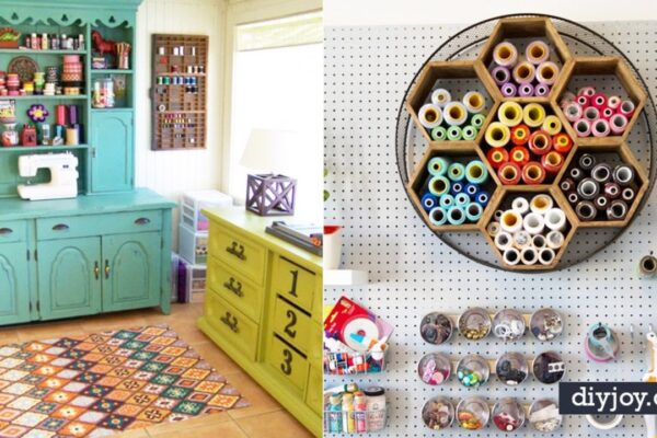 Finished 32 DIY To Make Your #CraftRoomGoals A Reality, a completed DIY project