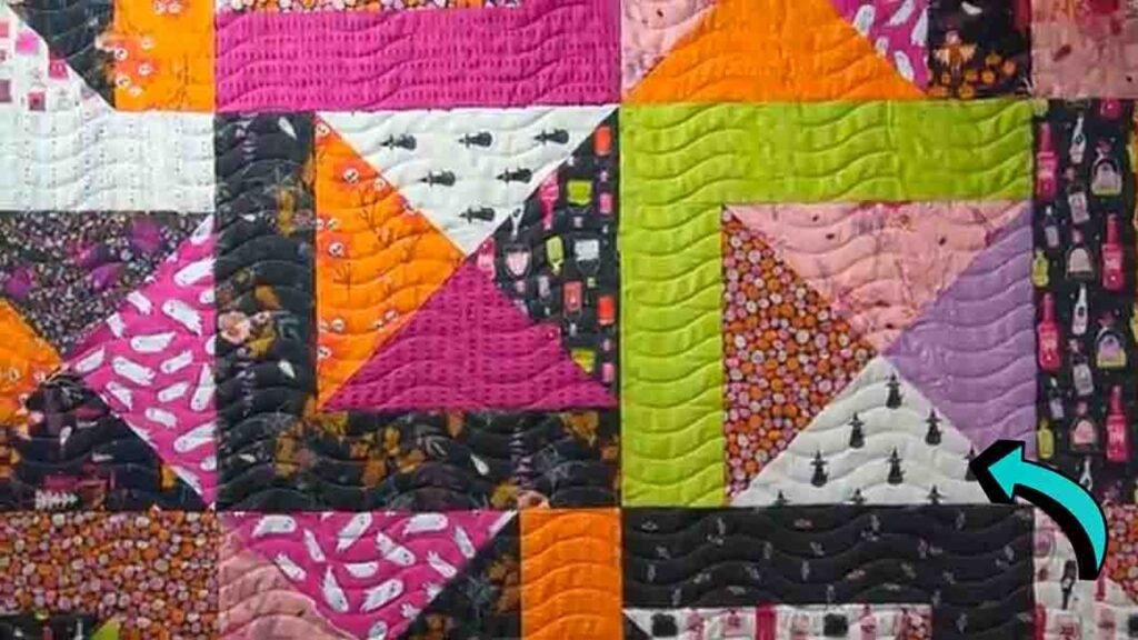Finished Creaky Cabin Fat Quarter Quilt Pattern, a completed DIY project