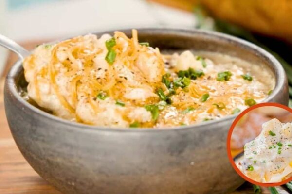 Creamy Sausage Potato Soup, homemade and freshly served