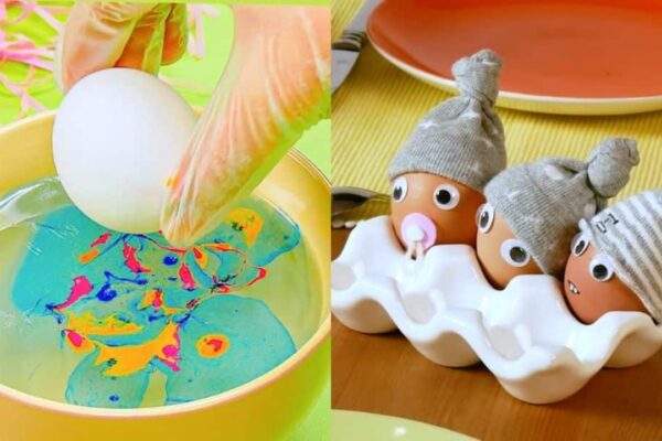 5 Creative Ways to Decorate Easter Eggs, homemade and freshly served