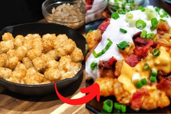 Crispy Loaded Tater Tots